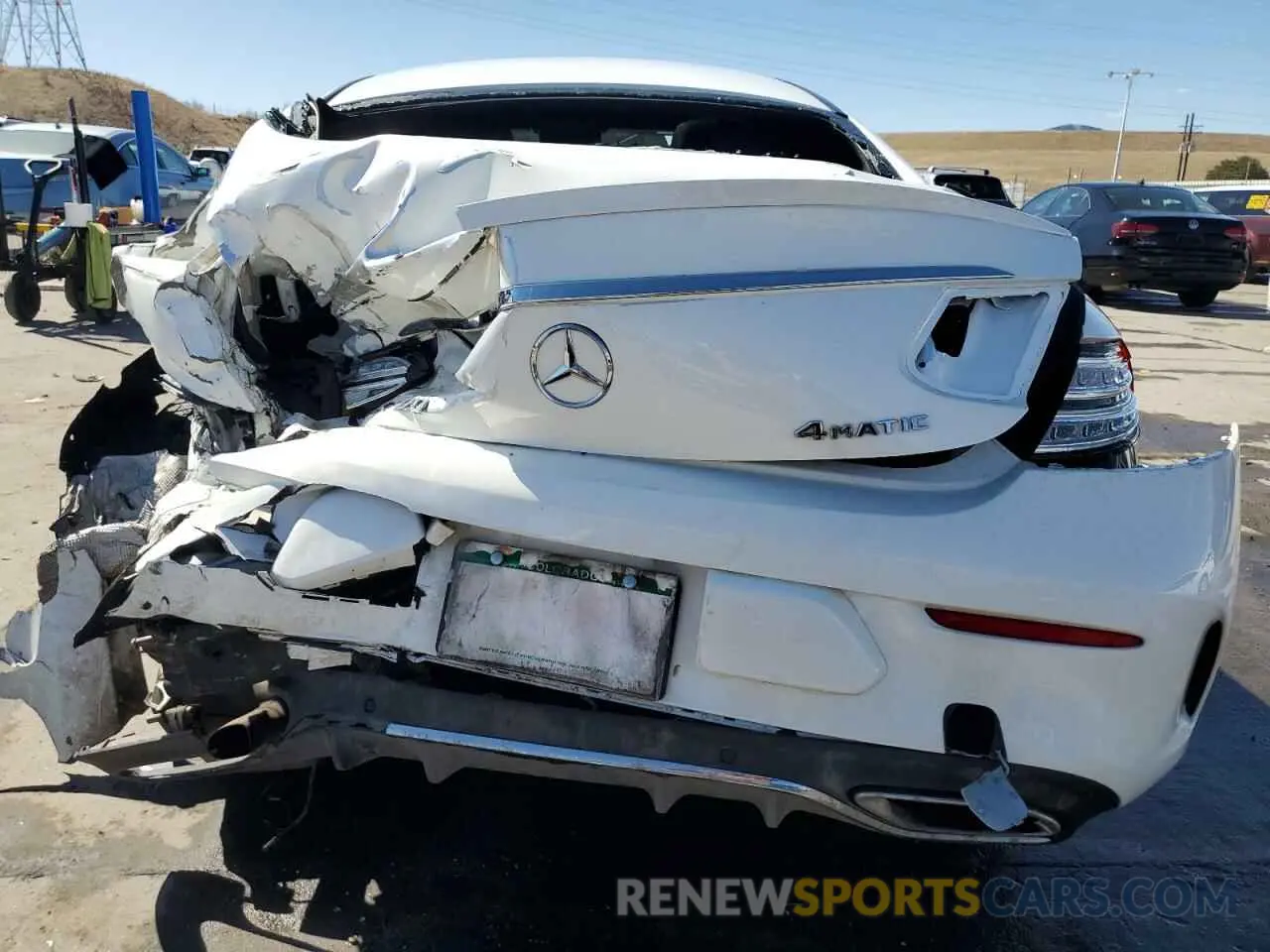 6 Photograph of a damaged car WDDWJ8EB9KF814668 MERCEDES-BENZ C-CLASS 2019