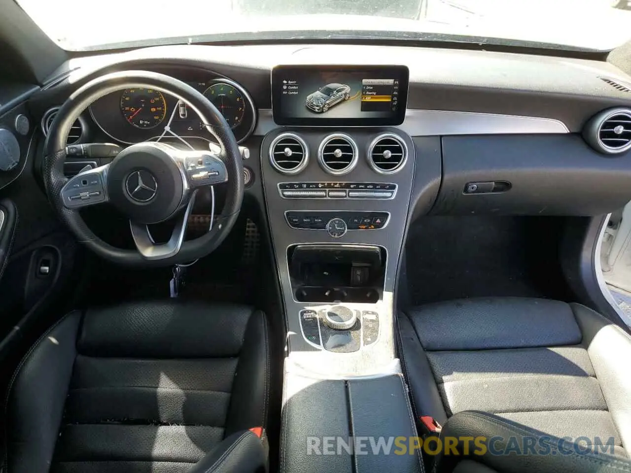 8 Photograph of a damaged car WDDWJ8EB9KF814668 MERCEDES-BENZ C-CLASS 2019