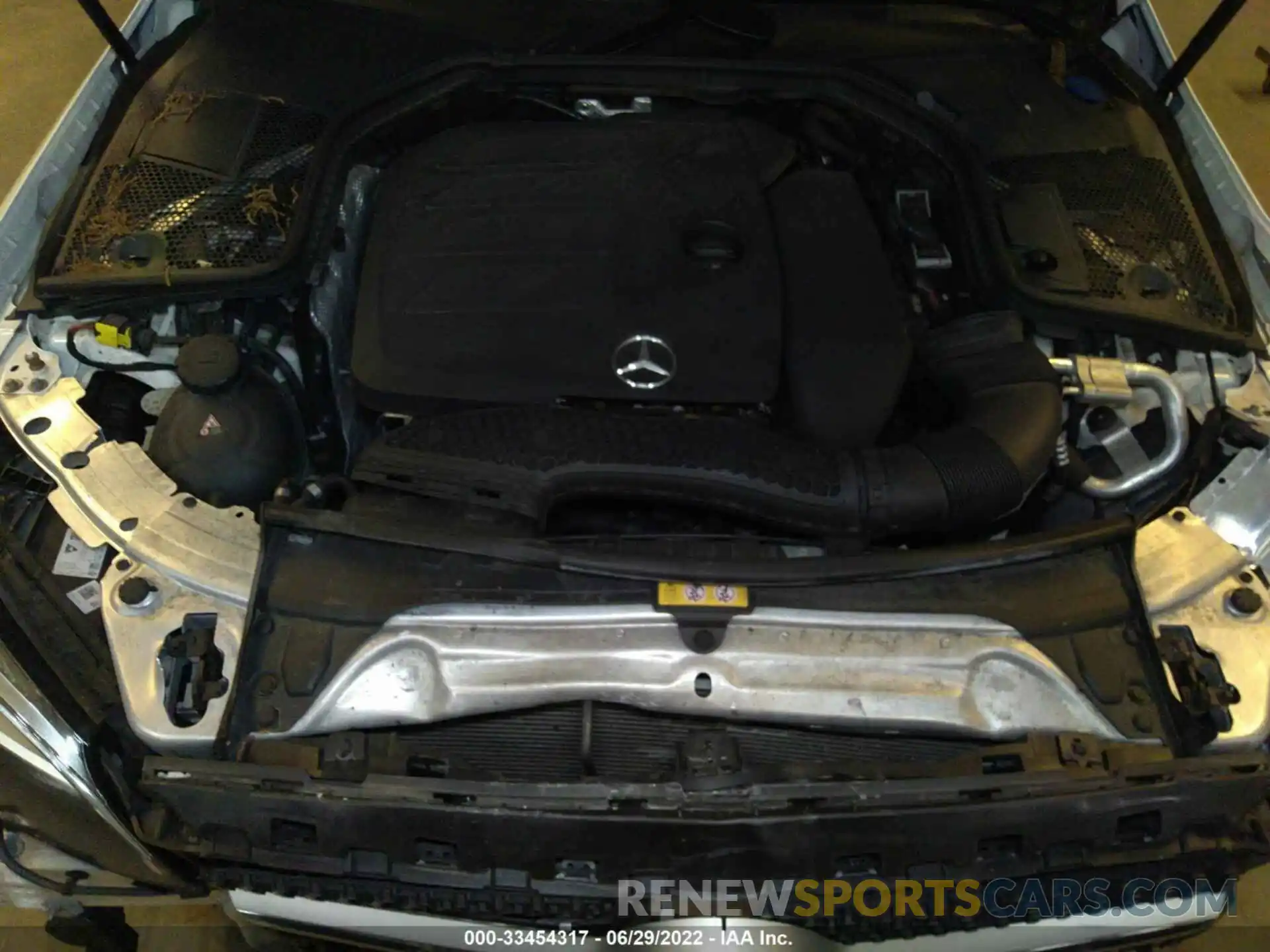 10 Photograph of a damaged car WDDWJ8EBXKF773922 MERCEDES-BENZ C-CLASS 2019