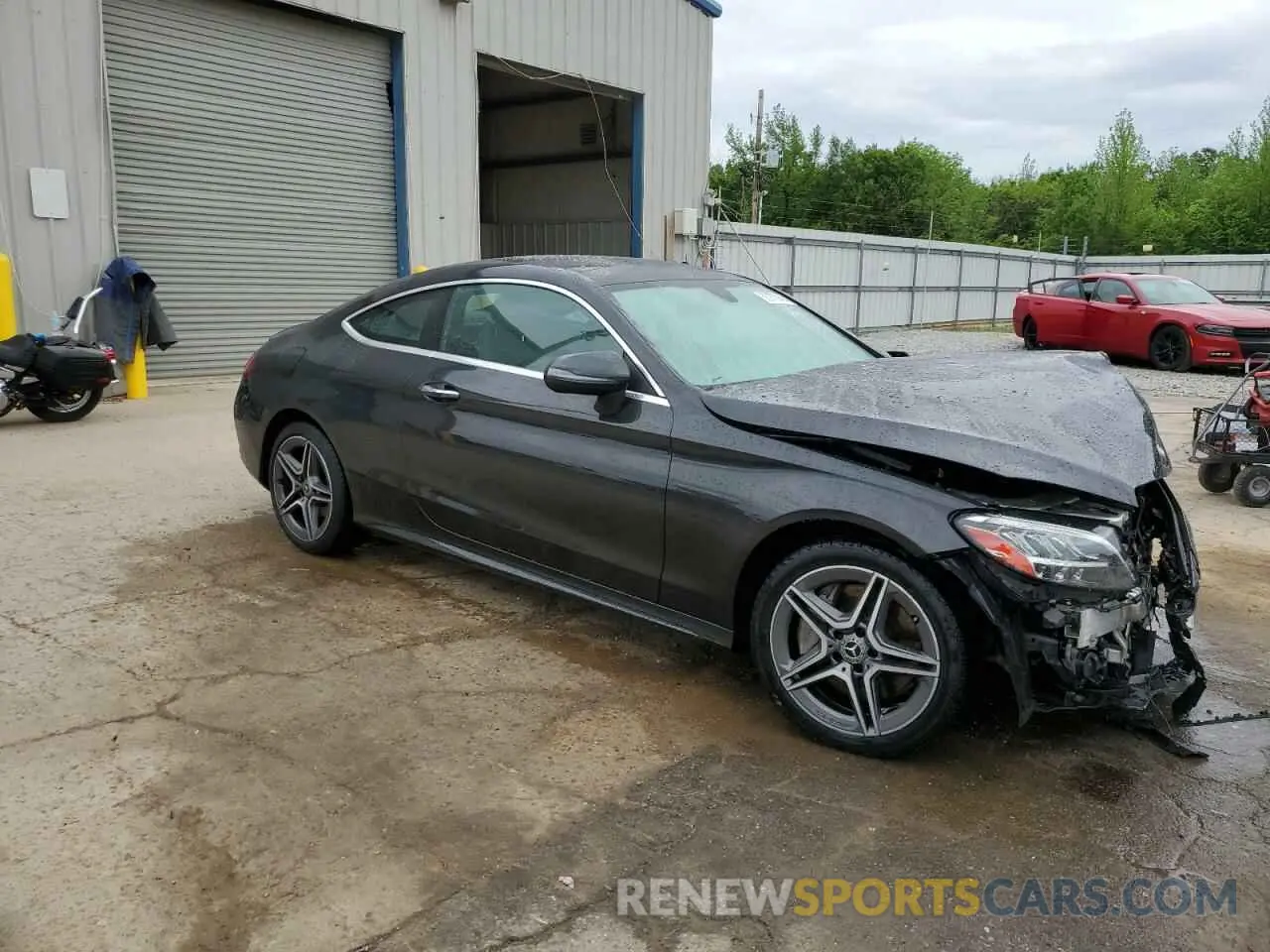 4 Photograph of a damaged car WDDWJ8EBXKF837960 MERCEDES-BENZ C-CLASS 2019