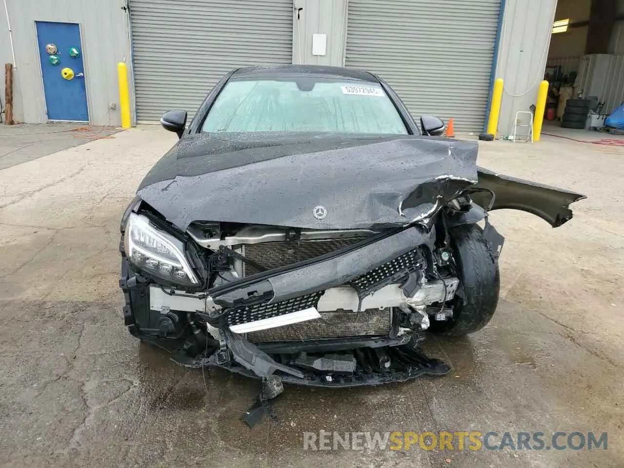 5 Photograph of a damaged car WDDWJ8EBXKF837960 MERCEDES-BENZ C-CLASS 2019