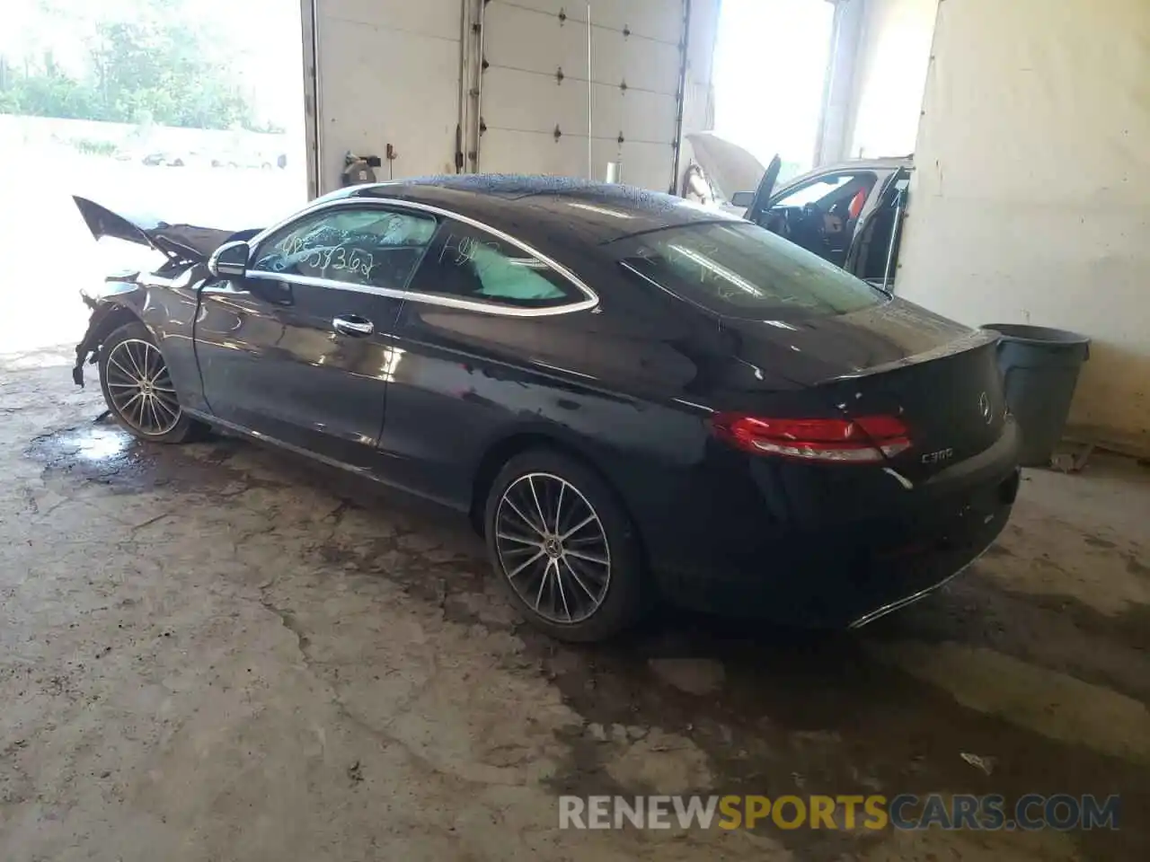 3 Photograph of a damaged car WDDWJ8EBXKF884616 MERCEDES-BENZ C-CLASS 2019