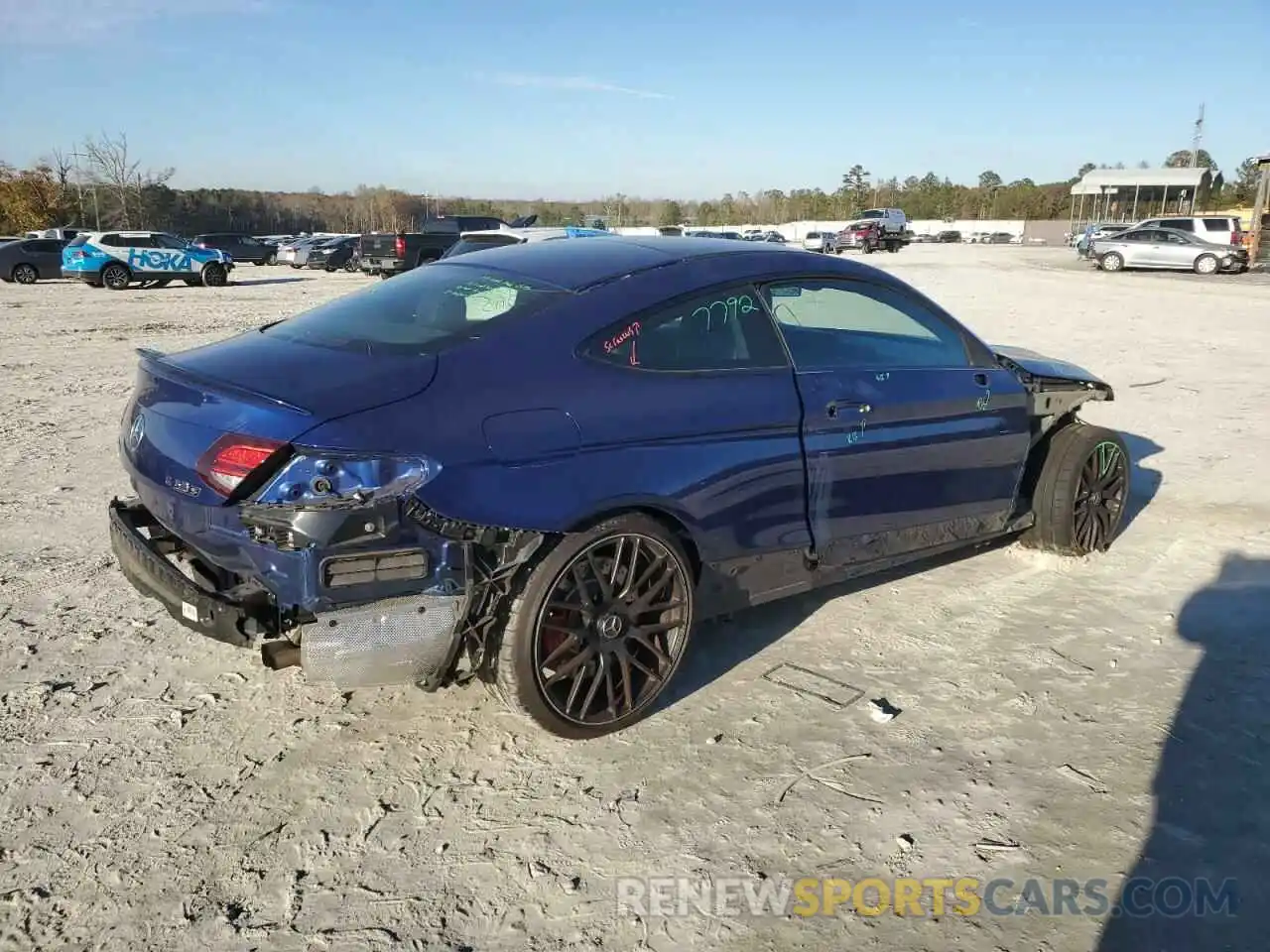 3 Photograph of a damaged car WDDWJ8HB9KF884456 MERCEDES-BENZ C-CLASS 2019