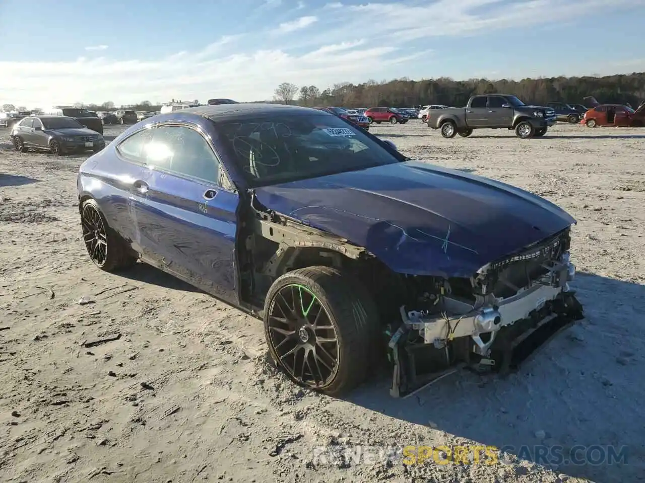 4 Photograph of a damaged car WDDWJ8HB9KF884456 MERCEDES-BENZ C-CLASS 2019