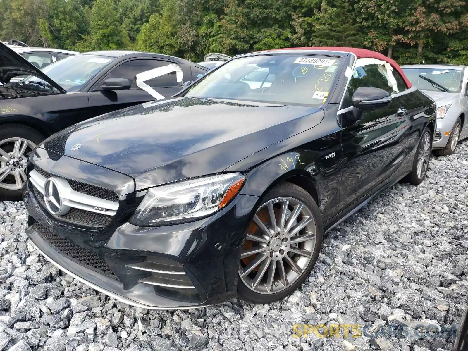 2 Photograph of a damaged car WDDWK6EB4KF799093 MERCEDES-BENZ C-CLASS 2019