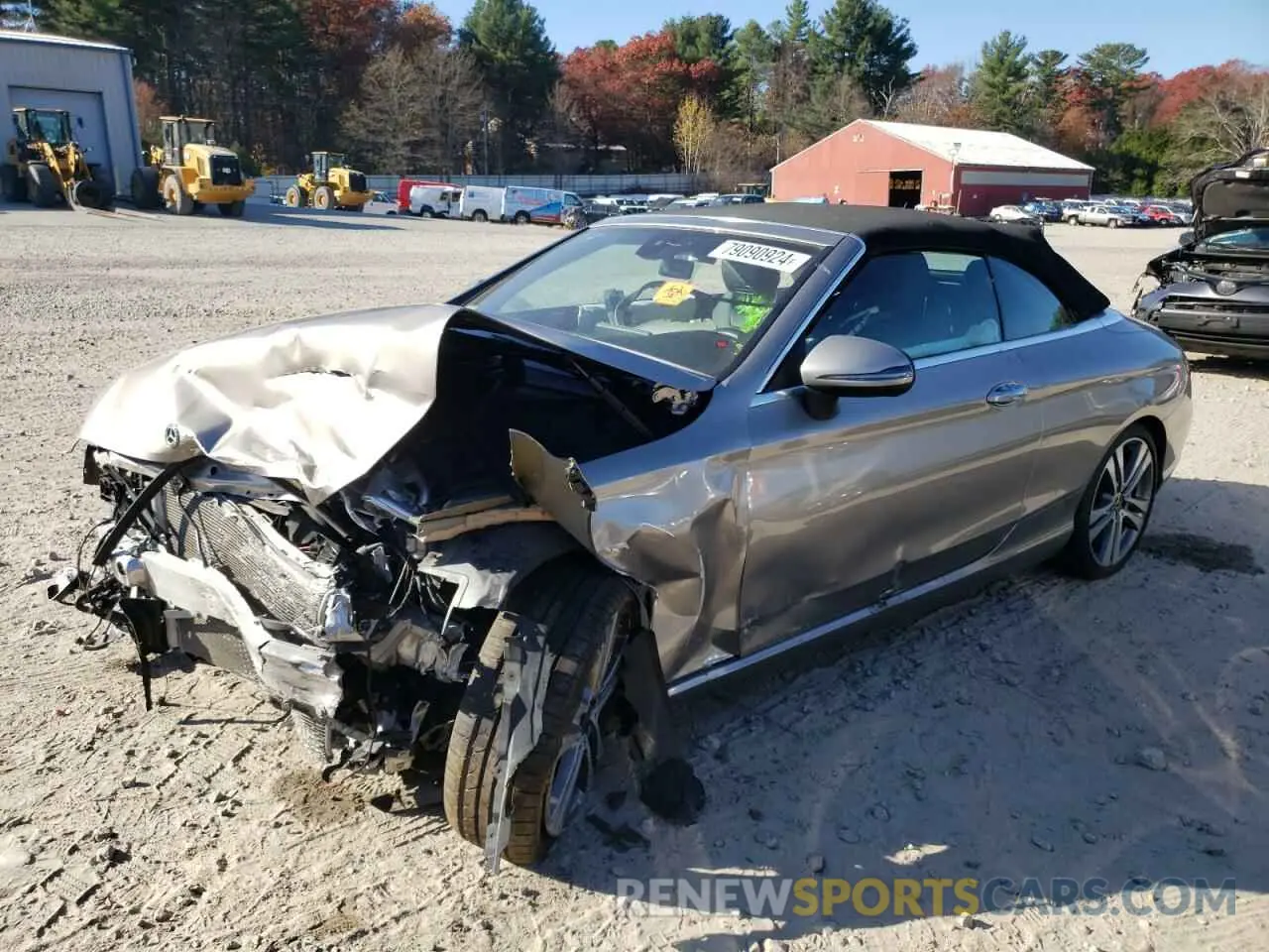 1 Photograph of a damaged car WDDWK8DB0KF847749 MERCEDES-BENZ C-CLASS 2019