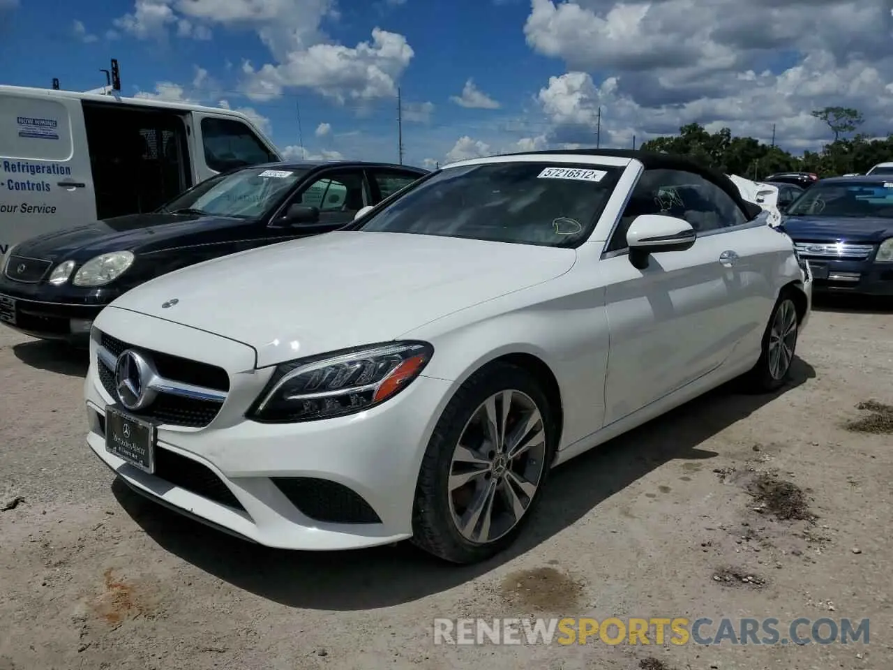 2 Photograph of a damaged car WDDWK8DB1KF823119 MERCEDES-BENZ C-CLASS 2019