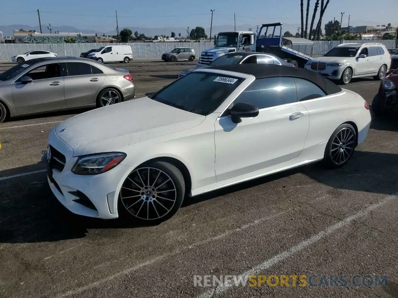 1 Photograph of a damaged car WDDWK8DB2KF857263 MERCEDES-BENZ C-CLASS 2019