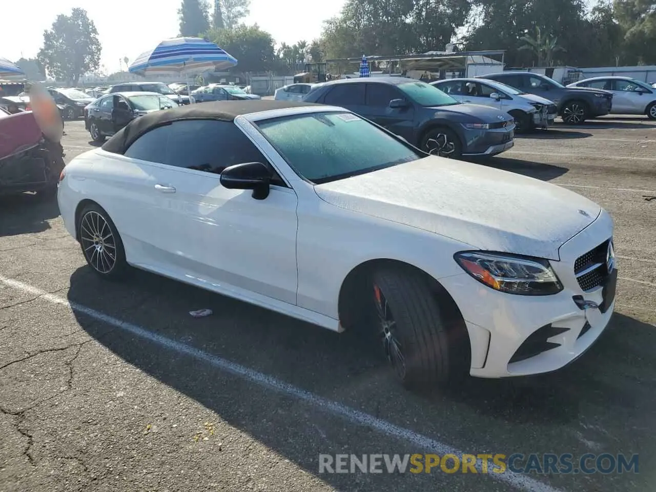 4 Photograph of a damaged car WDDWK8DB2KF857263 MERCEDES-BENZ C-CLASS 2019