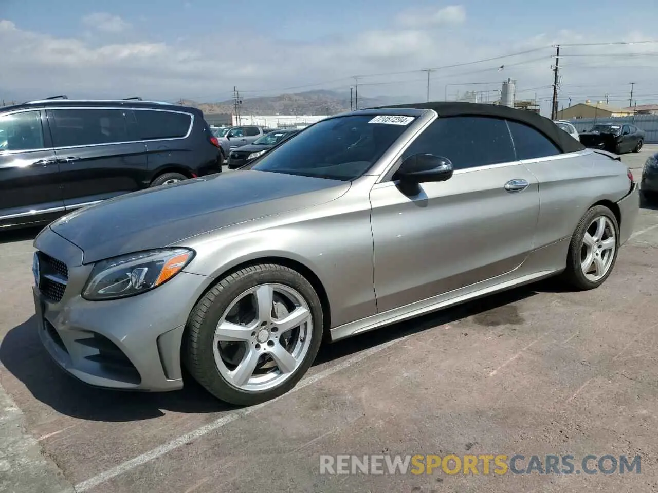 1 Photograph of a damaged car WDDWK8DB2KF866156 MERCEDES-BENZ C-CLASS 2019