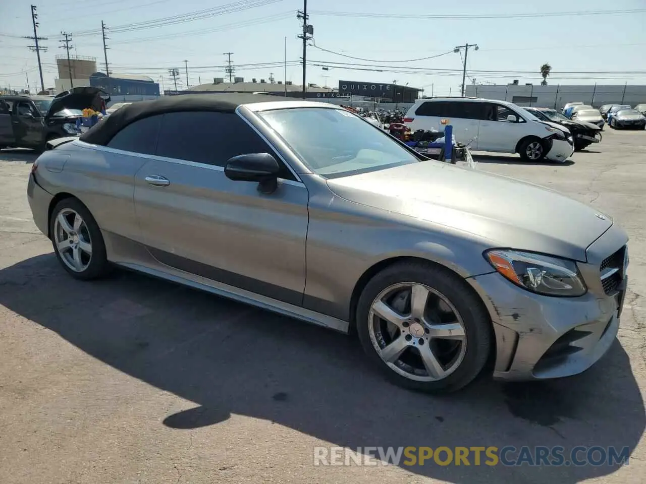 4 Photograph of a damaged car WDDWK8DB2KF866156 MERCEDES-BENZ C-CLASS 2019