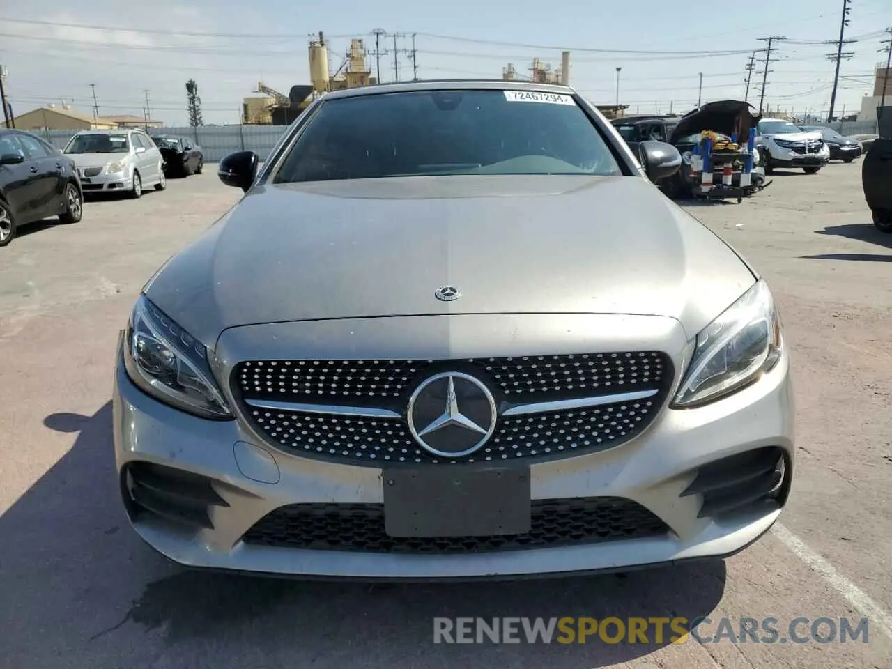 5 Photograph of a damaged car WDDWK8DB2KF866156 MERCEDES-BENZ C-CLASS 2019