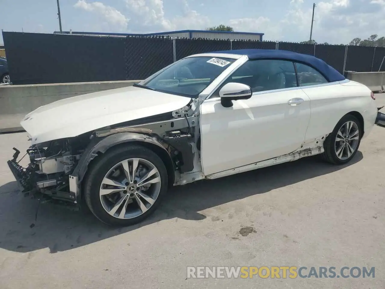 1 Photograph of a damaged car WDDWK8DB4KF796515 MERCEDES-BENZ C-CLASS 2019