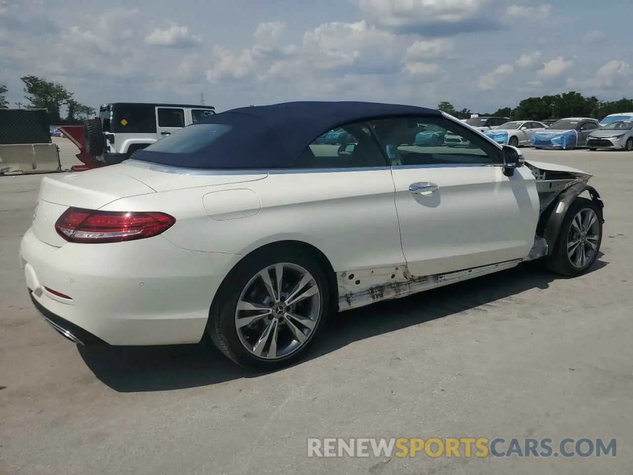3 Photograph of a damaged car WDDWK8DB4KF796515 MERCEDES-BENZ C-CLASS 2019