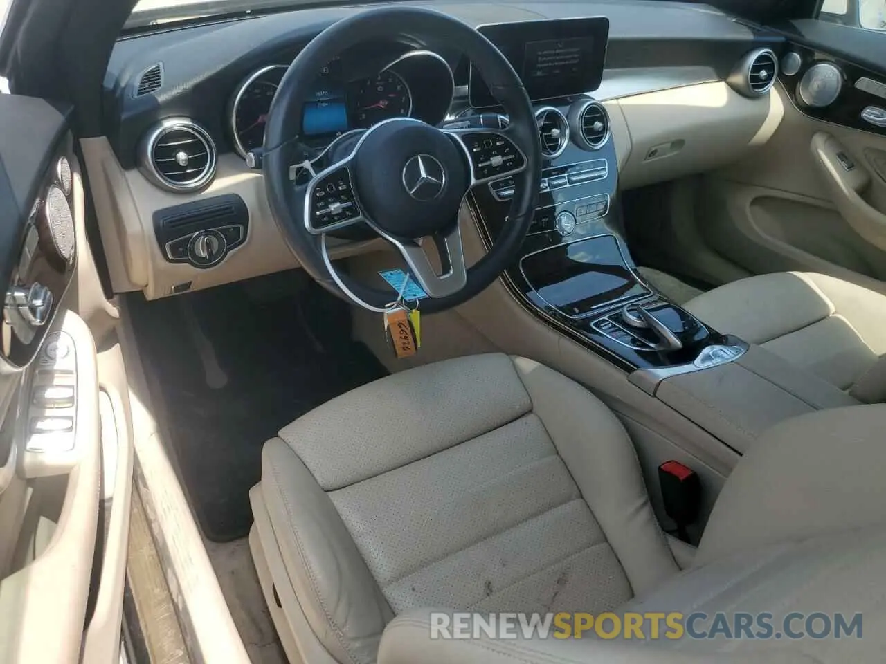 8 Photograph of a damaged car WDDWK8DB4KF796515 MERCEDES-BENZ C-CLASS 2019