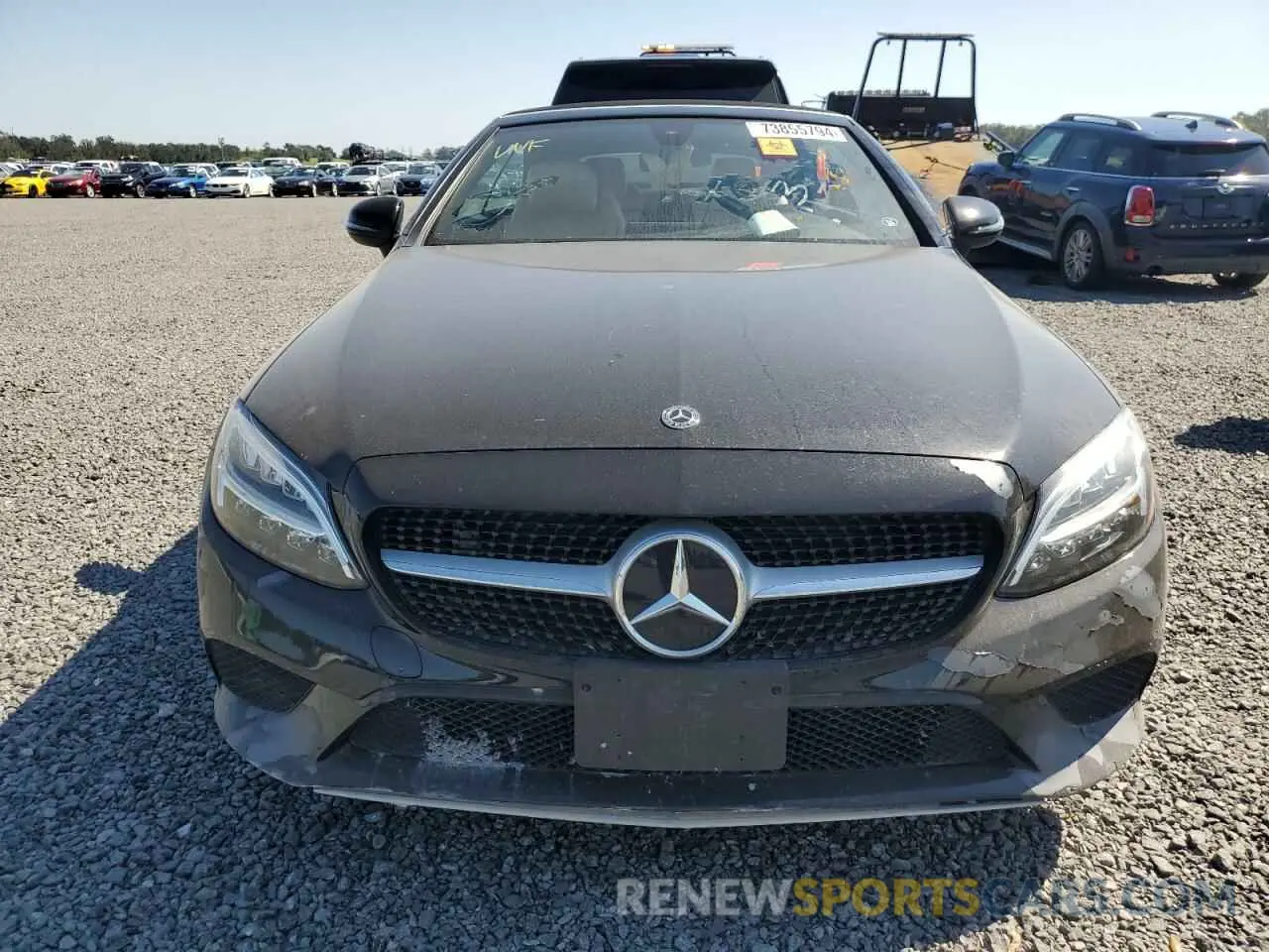5 Photograph of a damaged car WDDWK8DB5KF828632 MERCEDES-BENZ C-CLASS 2019