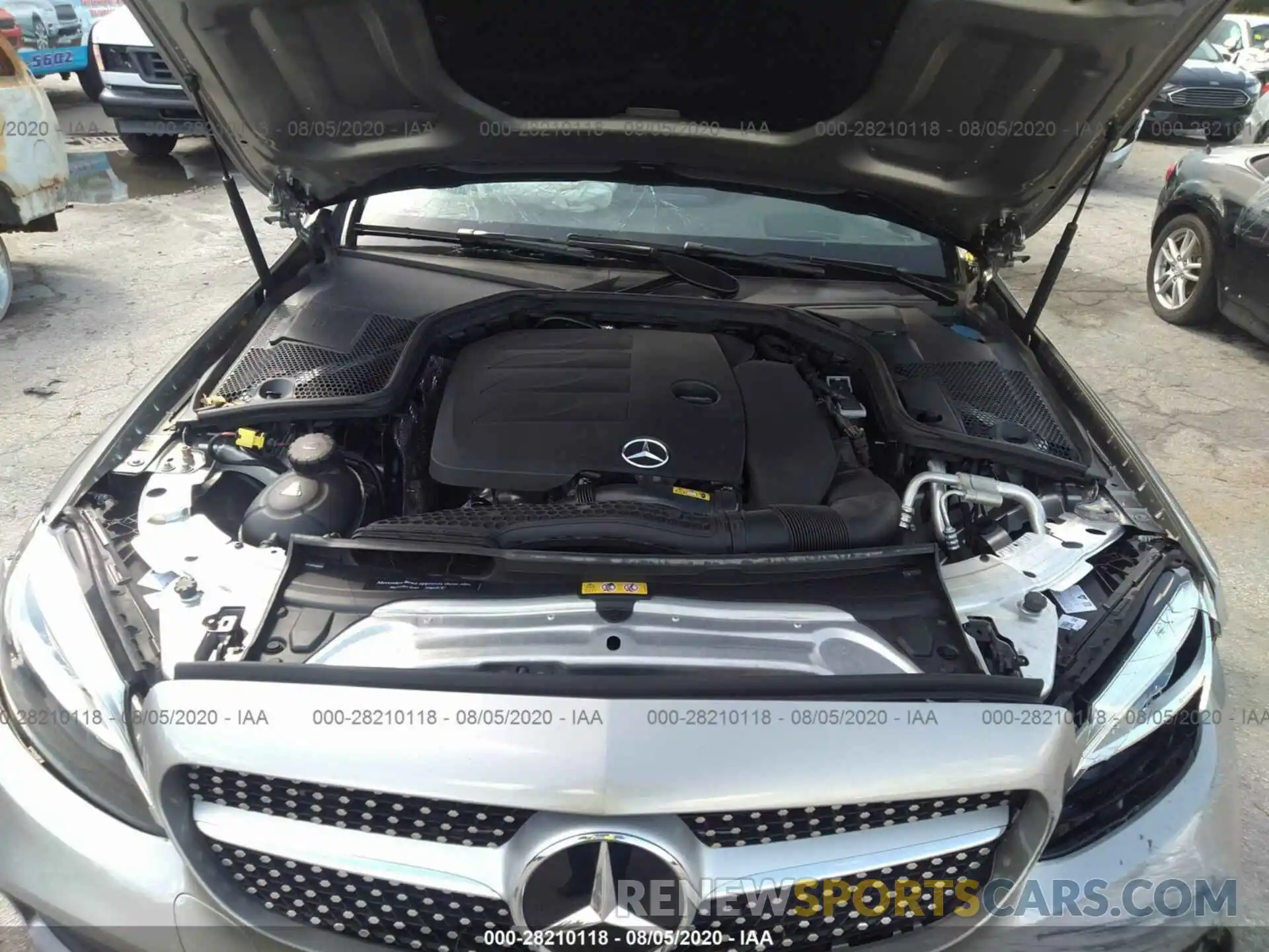 10 Photograph of a damaged car WDDWK8DB6KF857444 MERCEDES-BENZ C-CLASS 2019