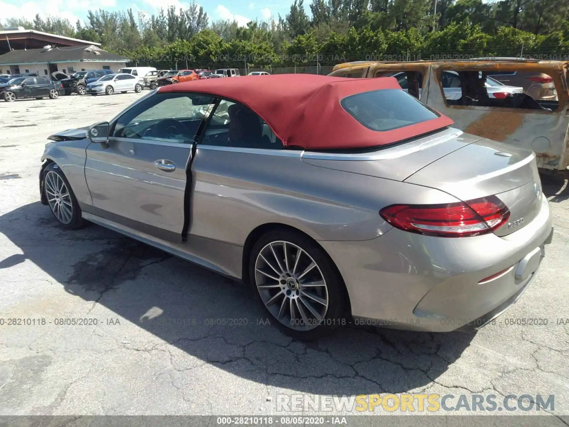 3 Photograph of a damaged car WDDWK8DB6KF857444 MERCEDES-BENZ C-CLASS 2019