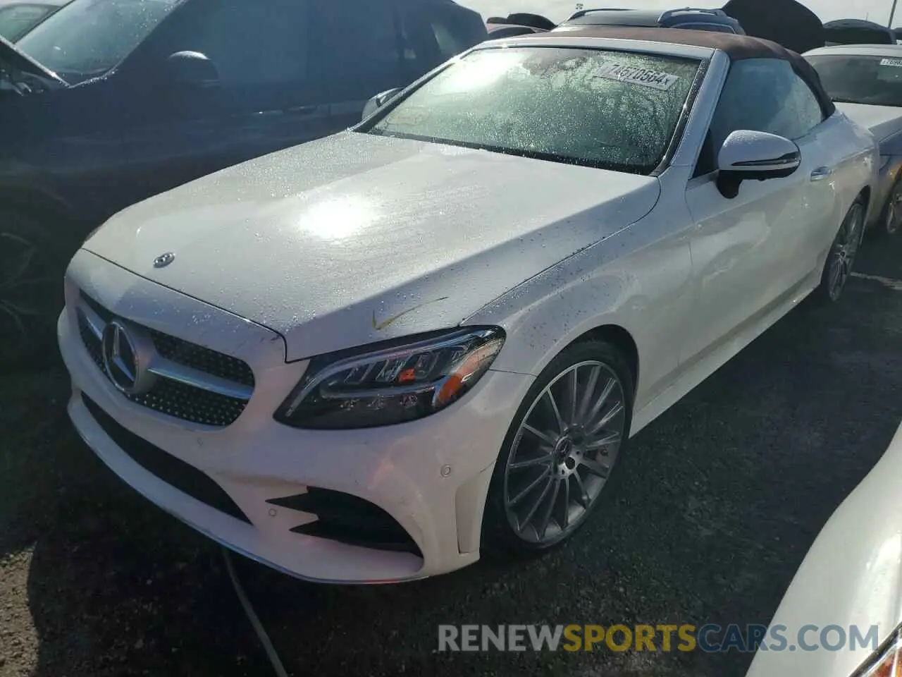 1 Photograph of a damaged car WDDWK8DB7KF796878 MERCEDES-BENZ C-CLASS 2019