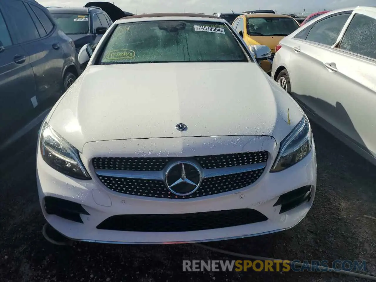 5 Photograph of a damaged car WDDWK8DB7KF796878 MERCEDES-BENZ C-CLASS 2019
