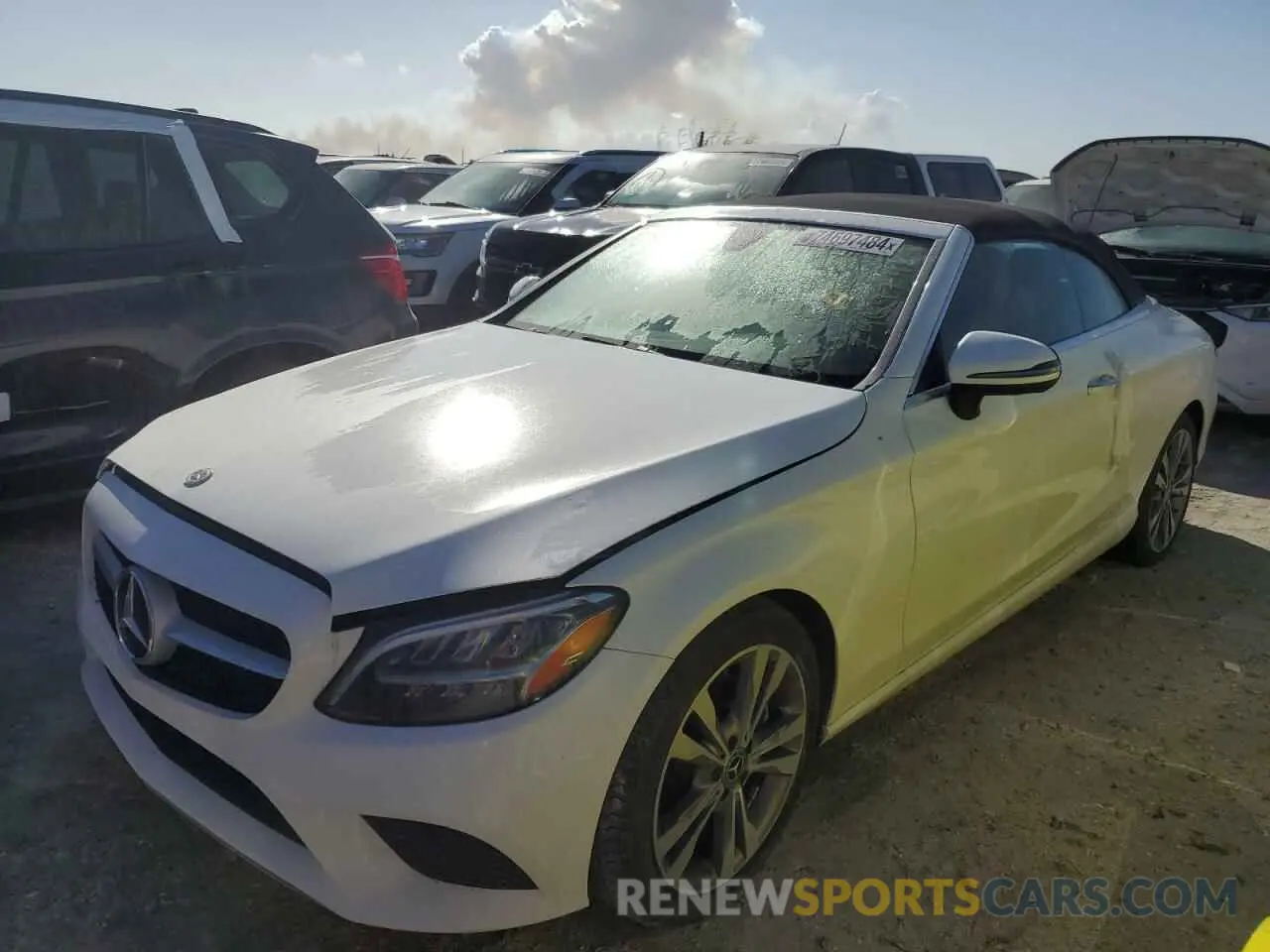 1 Photograph of a damaged car WDDWK8DB9KF825782 MERCEDES-BENZ C-CLASS 2019
