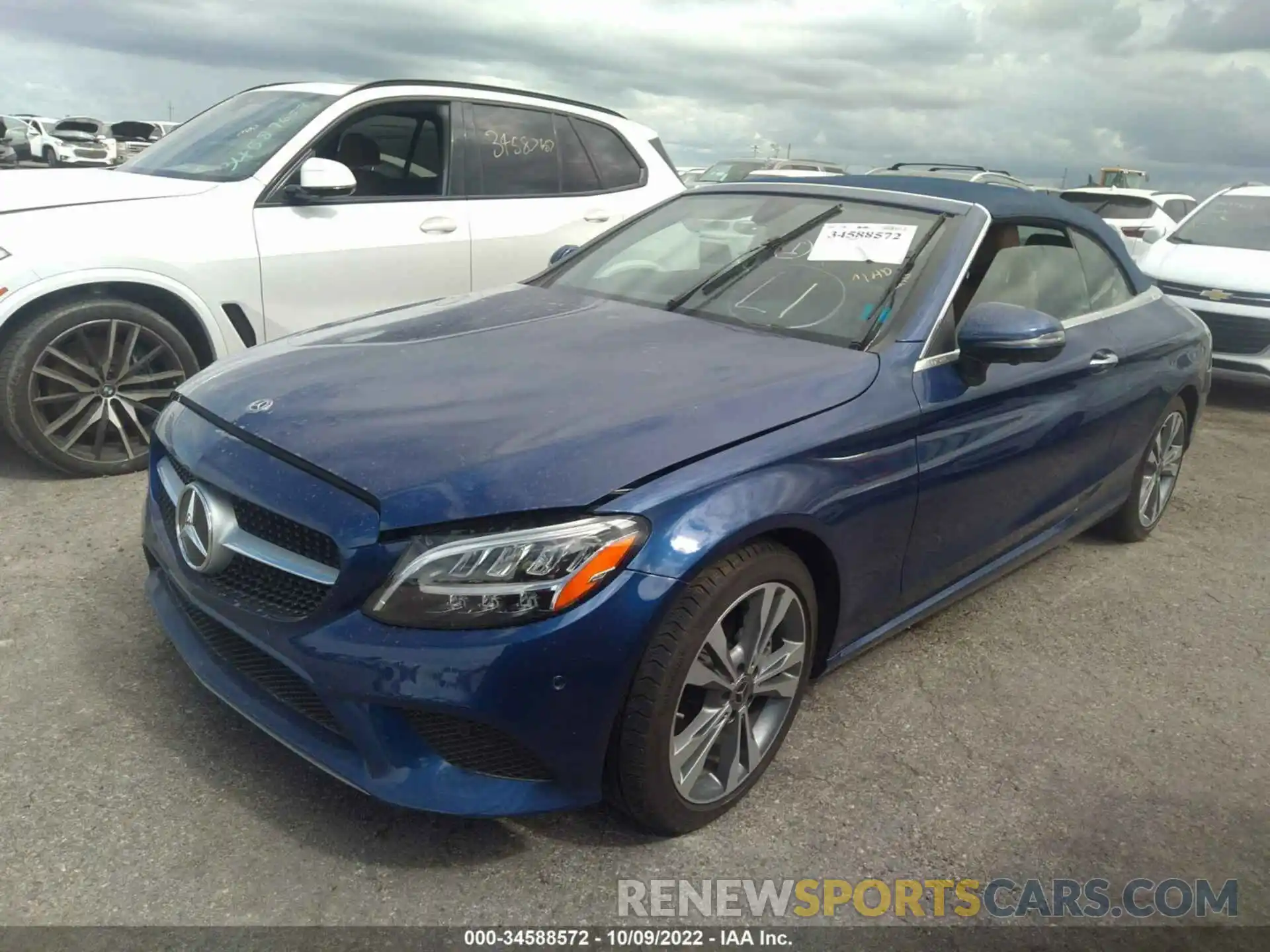 2 Photograph of a damaged car WDDWK8DB9KF881477 MERCEDES-BENZ C-CLASS 2019