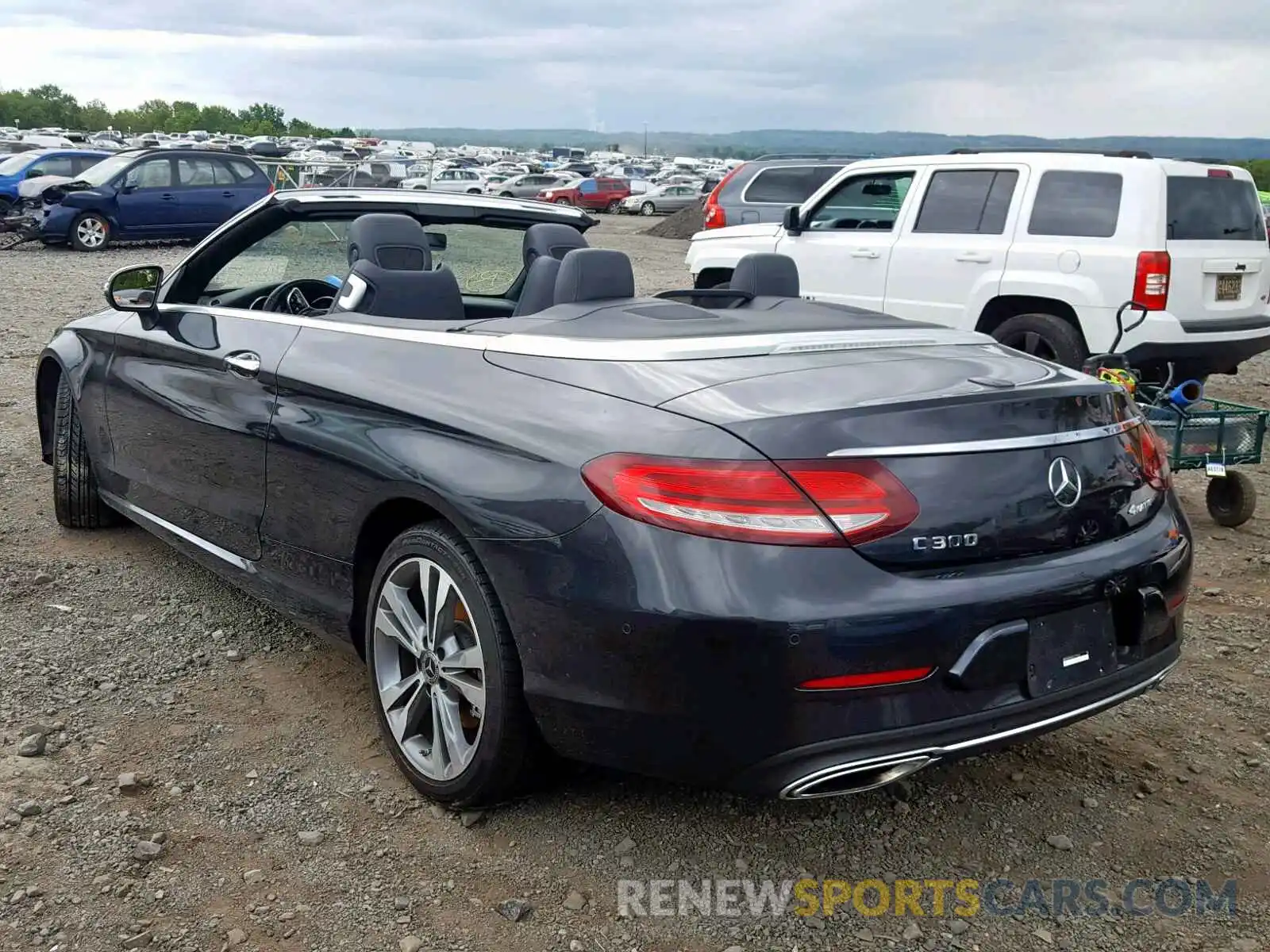 3 Photograph of a damaged car WDDWK8EB0KF779533 MERCEDES-BENZ C CLASS 2019