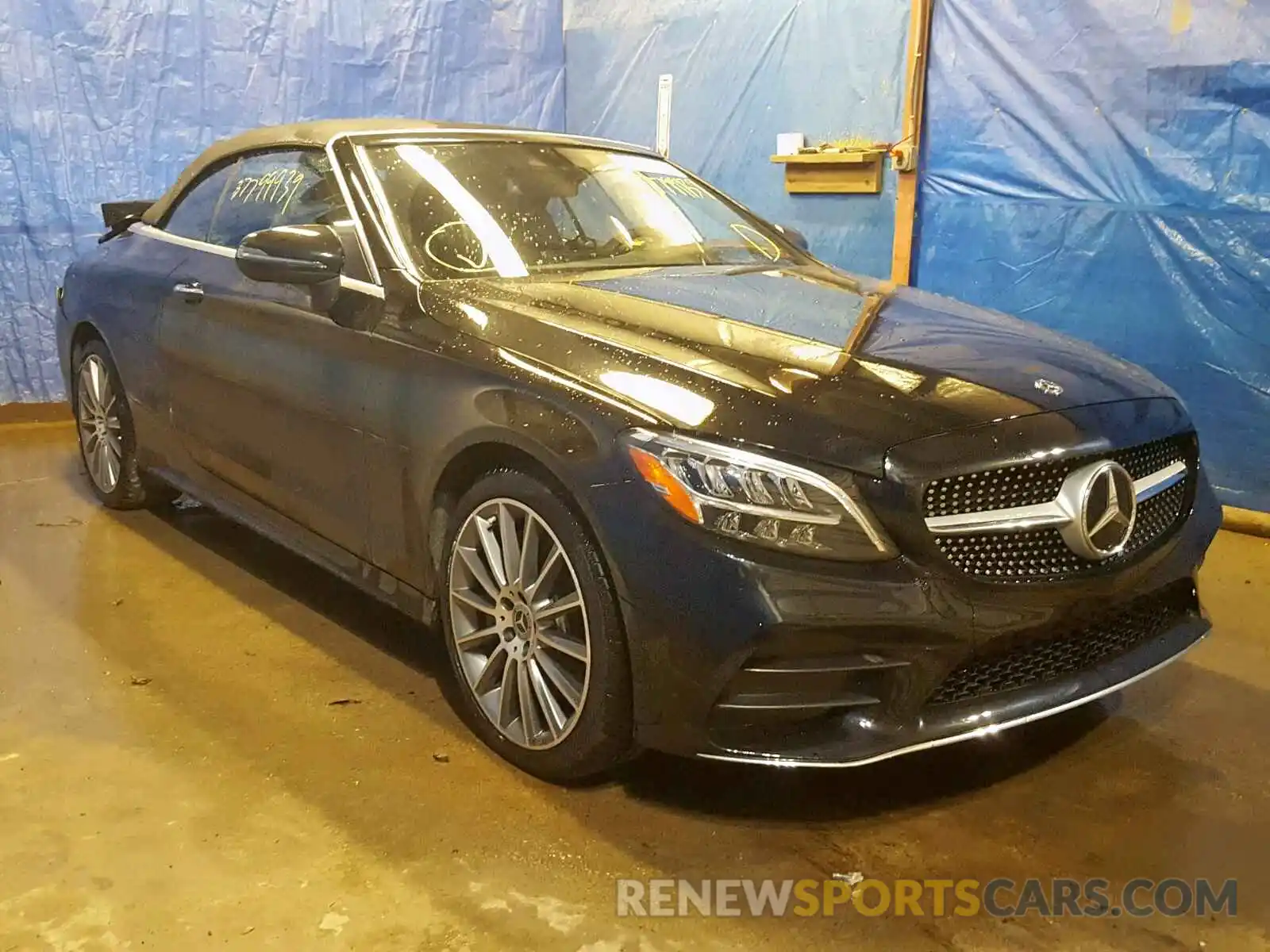 1 Photograph of a damaged car WDDWK8EB1KF814757 MERCEDES-BENZ C CLASS 2019