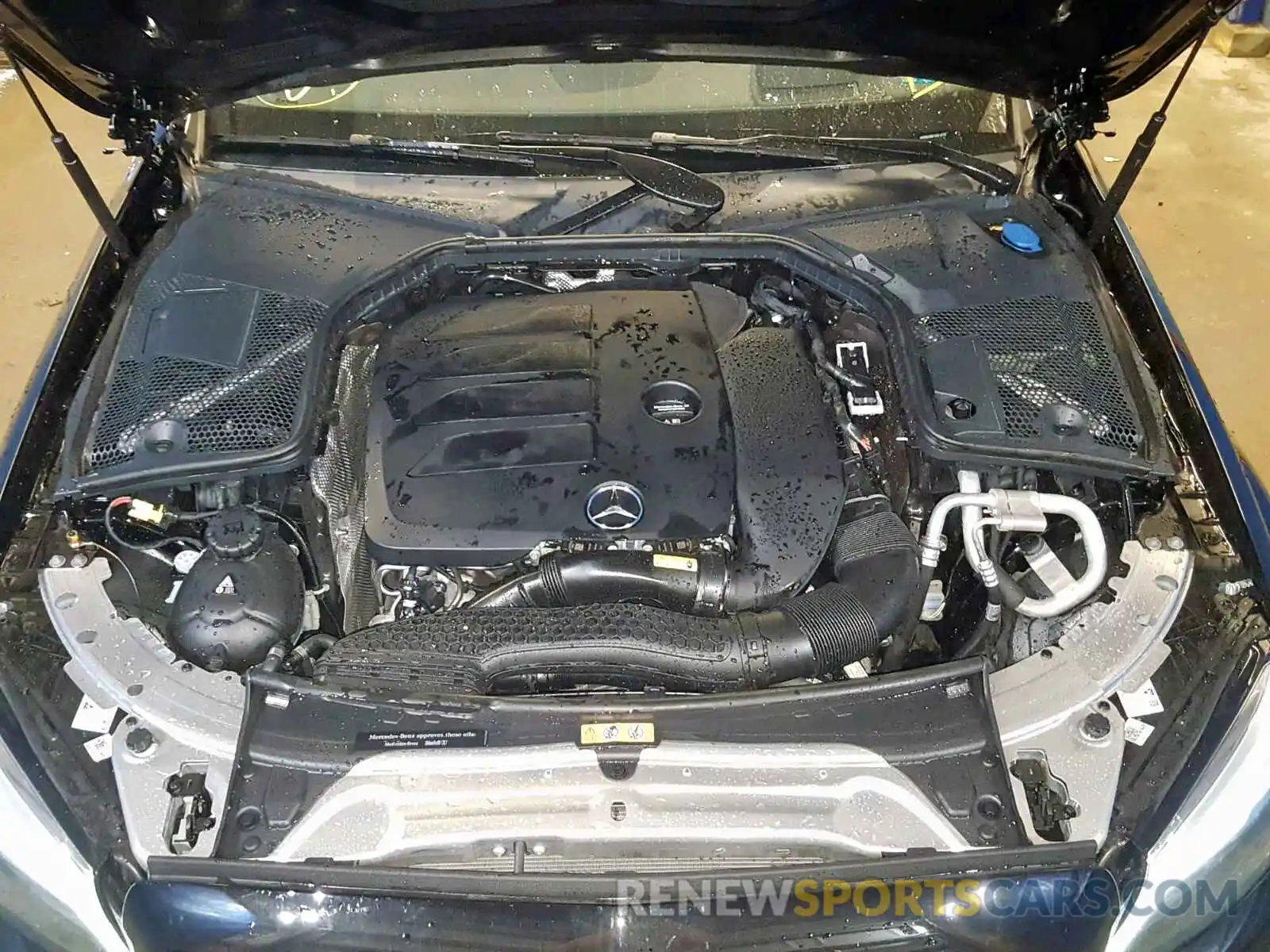 7 Photograph of a damaged car WDDWK8EB1KF814757 MERCEDES-BENZ C CLASS 2019