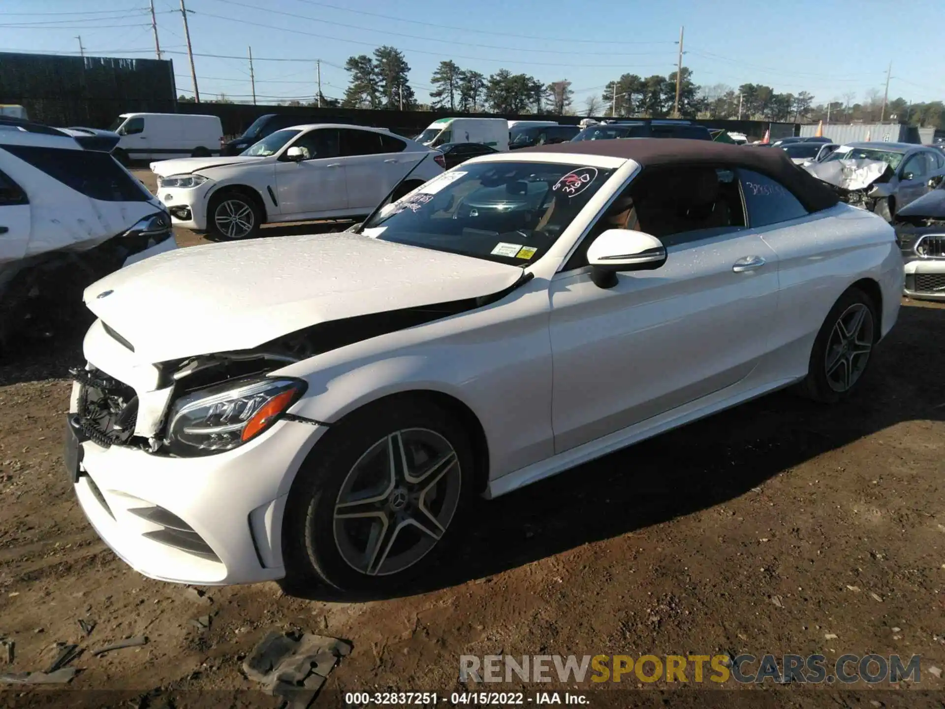 2 Photograph of a damaged car WDDWK8EB2KF853874 MERCEDES-BENZ C-CLASS 2019