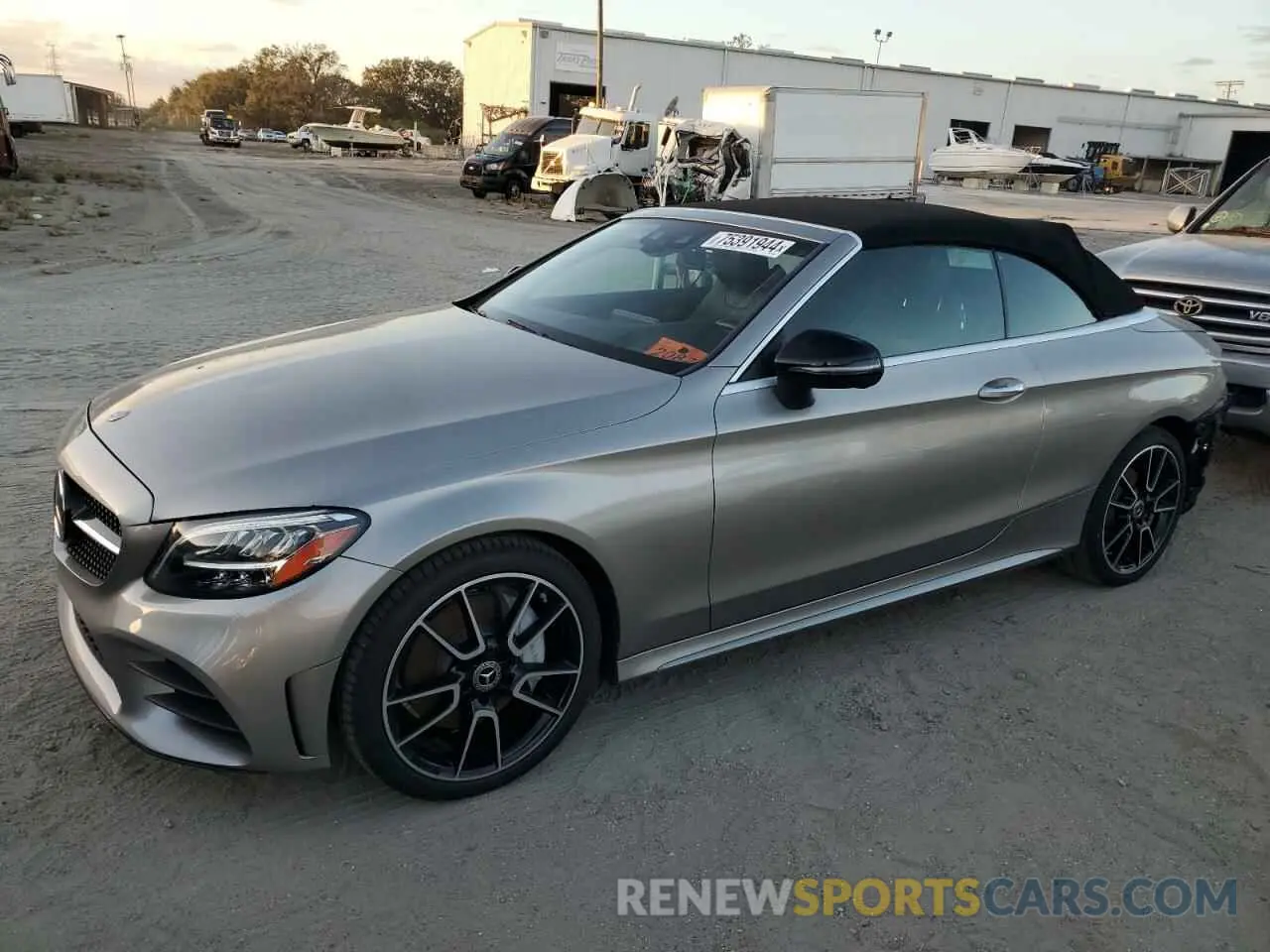 1 Photograph of a damaged car WDDWK8EB5KF774456 MERCEDES-BENZ C-CLASS 2019