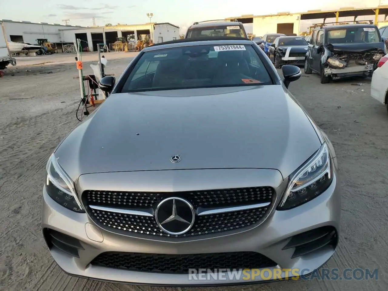 5 Photograph of a damaged car WDDWK8EB5KF774456 MERCEDES-BENZ C-CLASS 2019