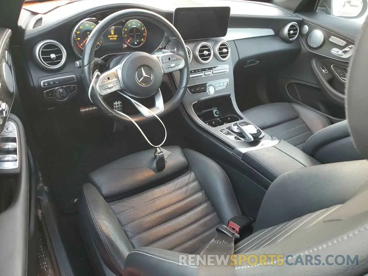 8 Photograph of a damaged car WDDWK8EB5KF774456 MERCEDES-BENZ C-CLASS 2019