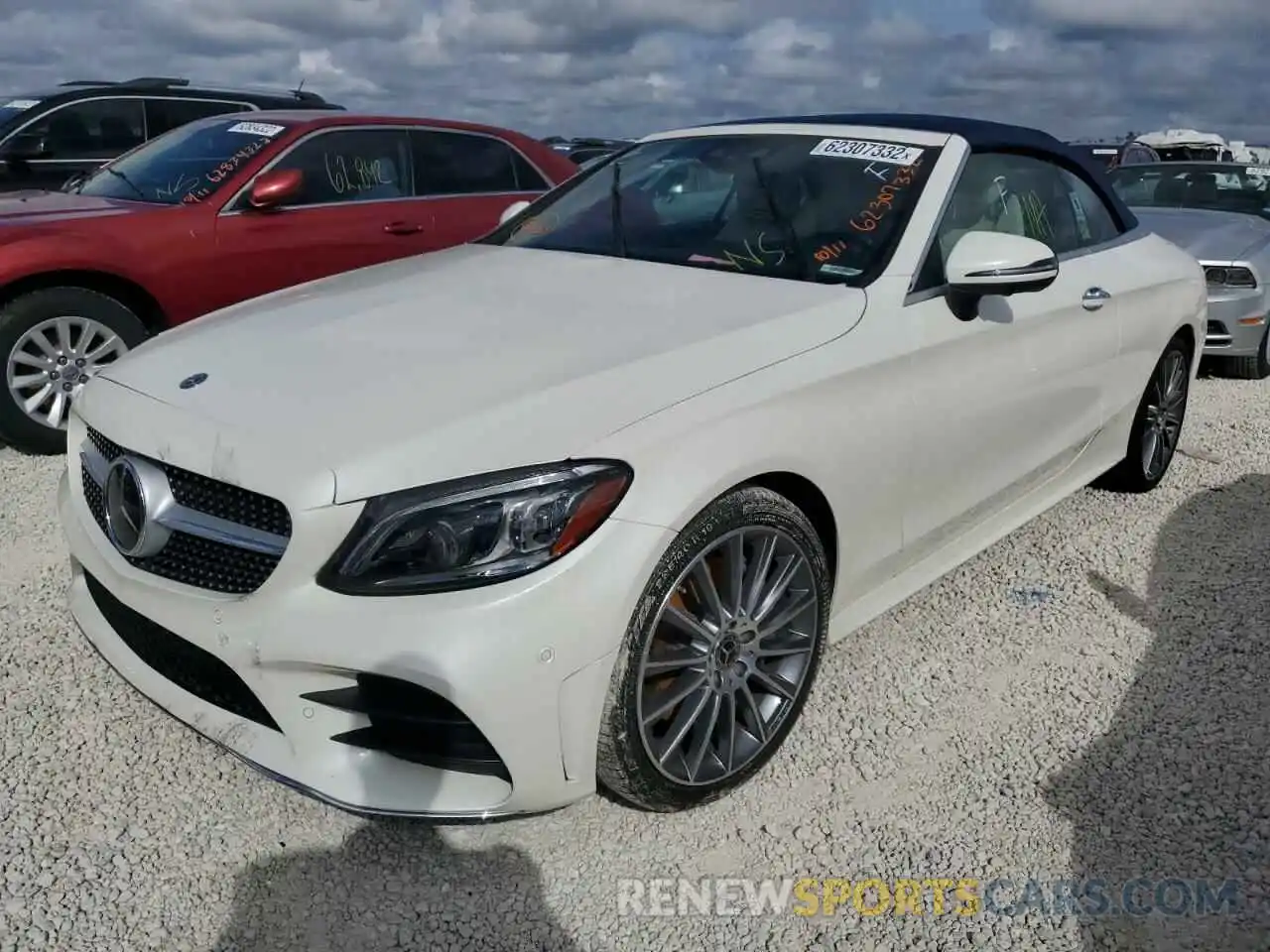 2 Photograph of a damaged car WDDWK8EB5KF837359 MERCEDES-BENZ C-CLASS 2019