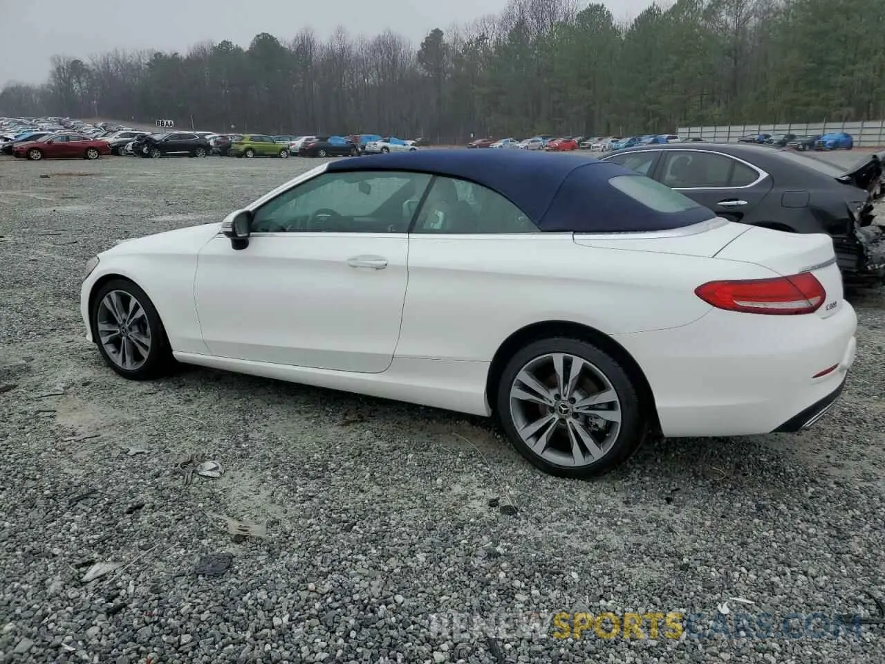 2 Photograph of a damaged car WDDWK8EB6KF801826 MERCEDES-BENZ C-CLASS 2019