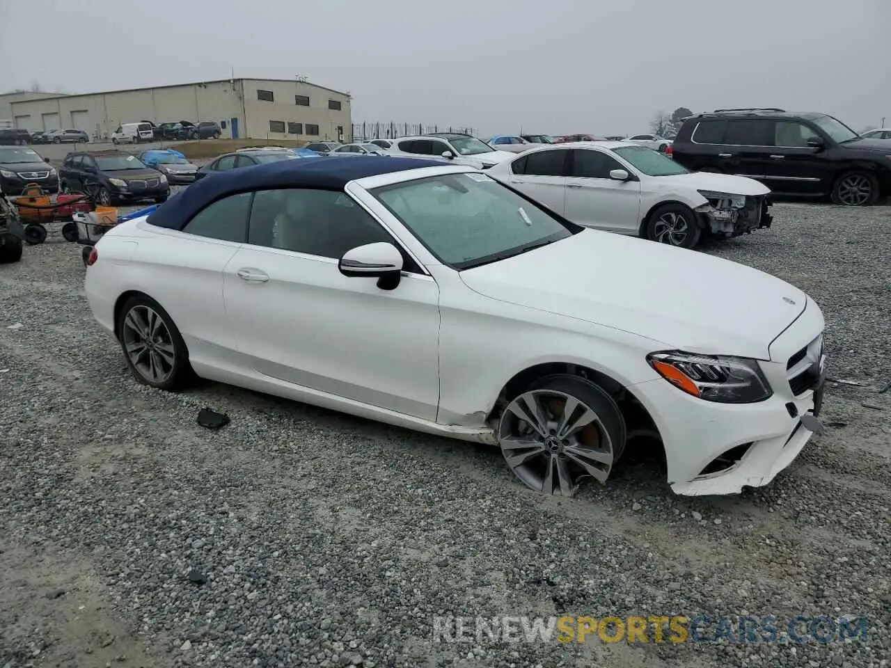 4 Photograph of a damaged car WDDWK8EB6KF801826 MERCEDES-BENZ C-CLASS 2019