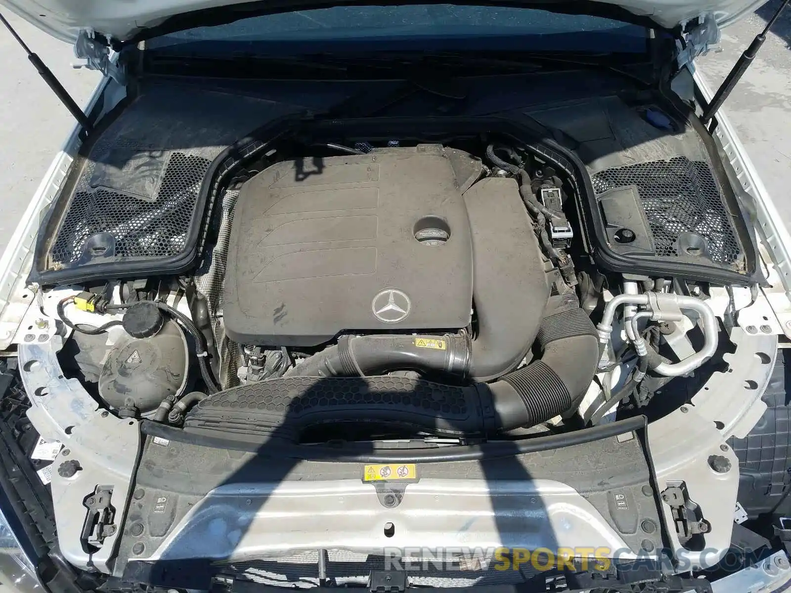 7 Photograph of a damaged car WDDWK8EB8KF928013 MERCEDES-BENZ C CLASS 2019