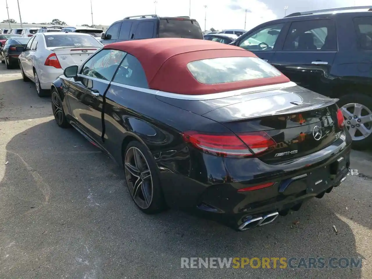 3 Photograph of a damaged car WDDWK8GB3KF828169 MERCEDES-BENZ C-CLASS 2019