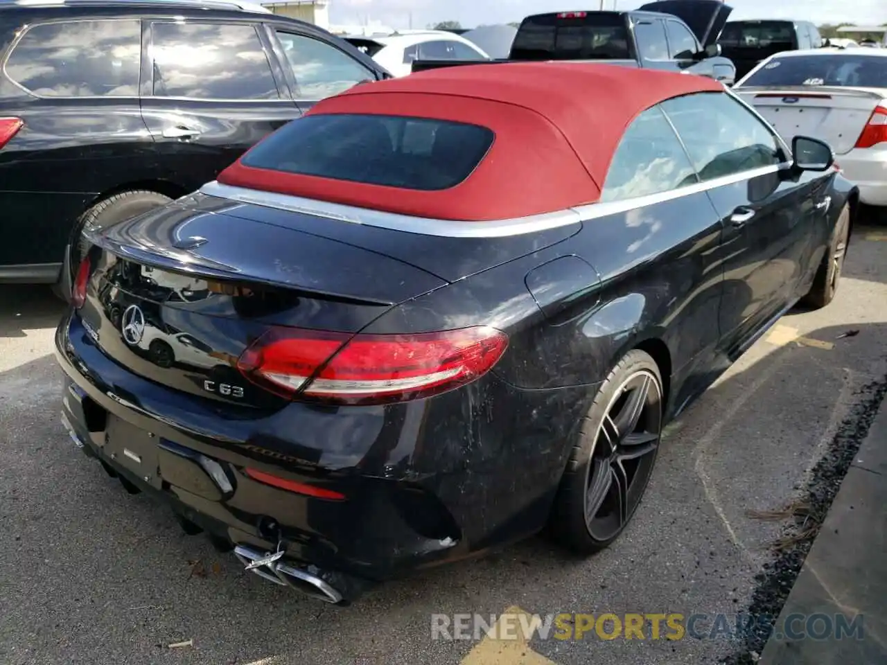 4 Photograph of a damaged car WDDWK8GB3KF828169 MERCEDES-BENZ C-CLASS 2019