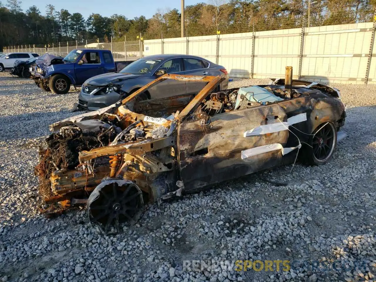 1 Photograph of a damaged car WDDWK8HB8KF846584 MERCEDES-BENZ C-CLASS 2019