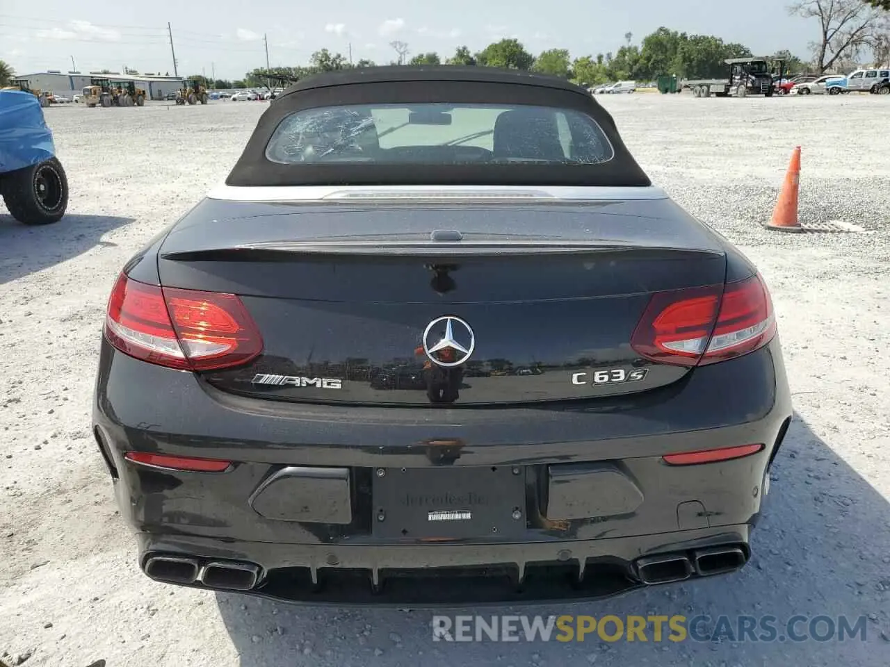 6 Photograph of a damaged car WDDWK8HB9KF847338 MERCEDES-BENZ C-CLASS 2019