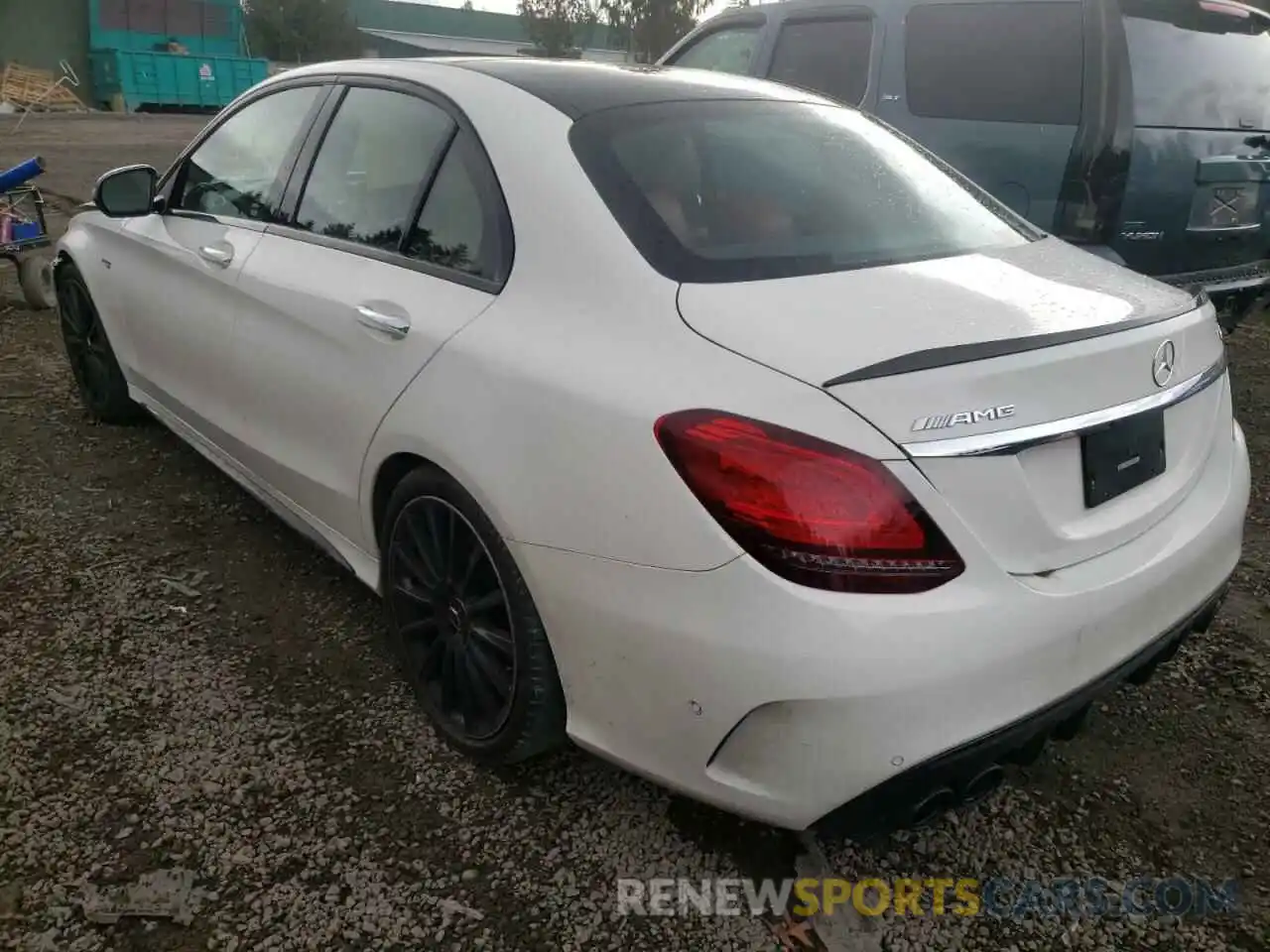 3 Photograph of a damaged car 55SWF6EB0LU328335 MERCEDES-BENZ C-CLASS 2020