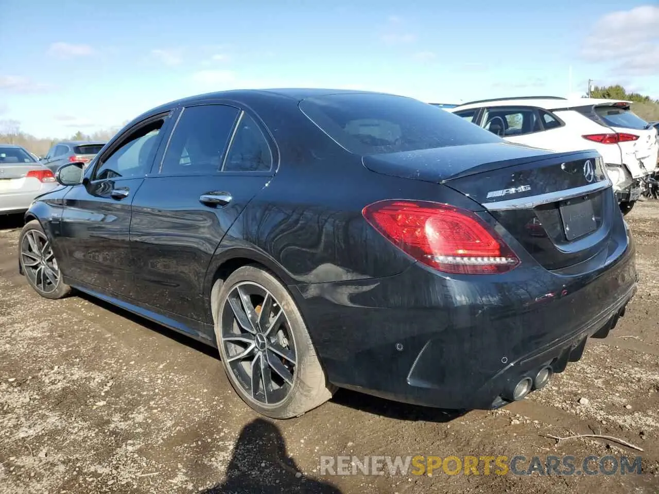 2 Photograph of a damaged car 55SWF6EB1LU324911 MERCEDES-BENZ C-CLASS 2020