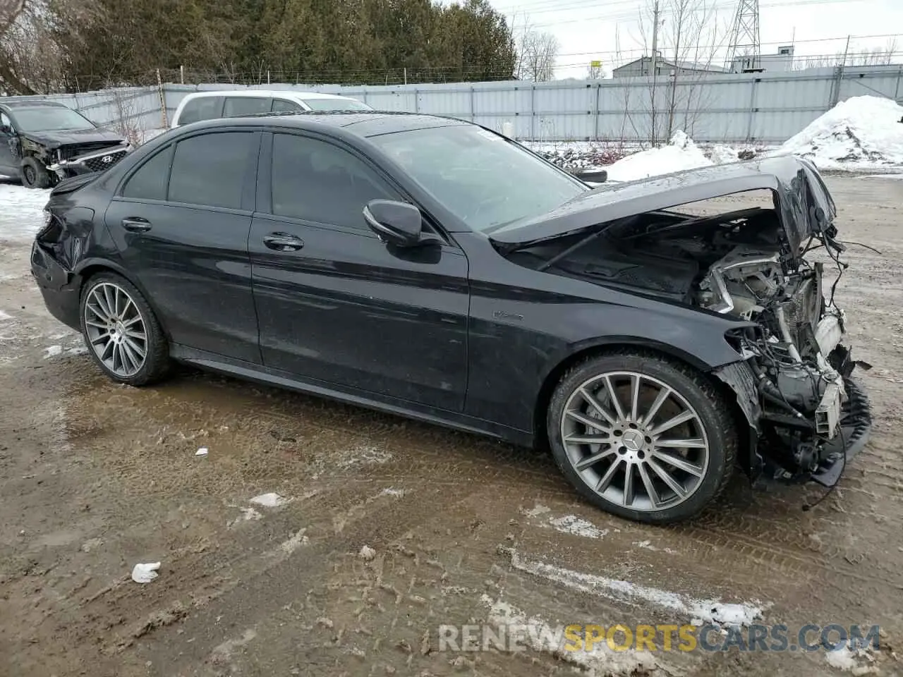 4 Photograph of a damaged car 55SWF6EB3LU334503 MERCEDES-BENZ C-CLASS 2020