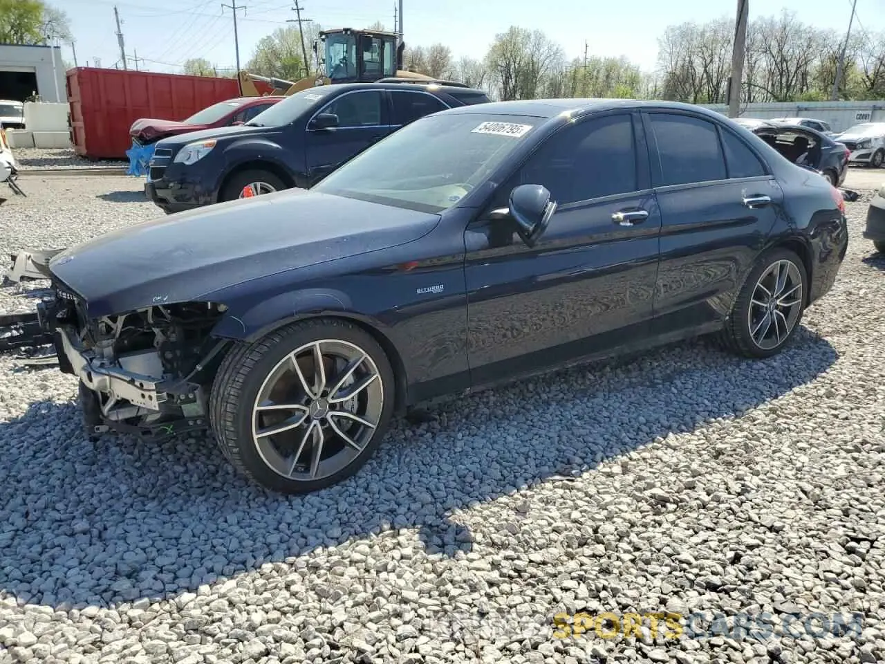 1 Photograph of a damaged car 55SWF6EB4LU323896 MERCEDES-BENZ C-CLASS 2020