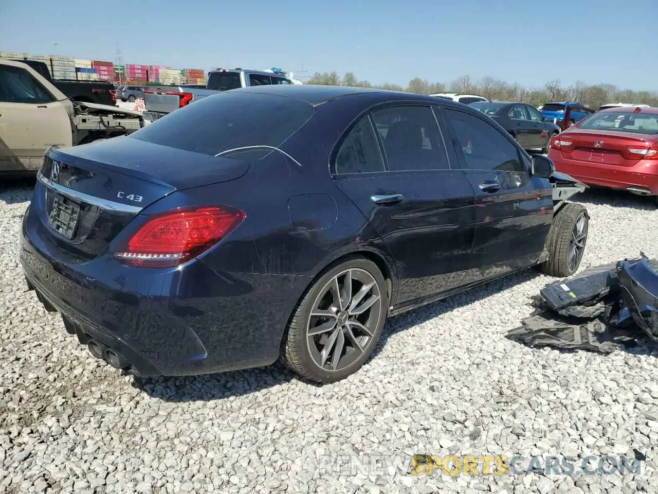 3 Photograph of a damaged car 55SWF6EB4LU323896 MERCEDES-BENZ C-CLASS 2020