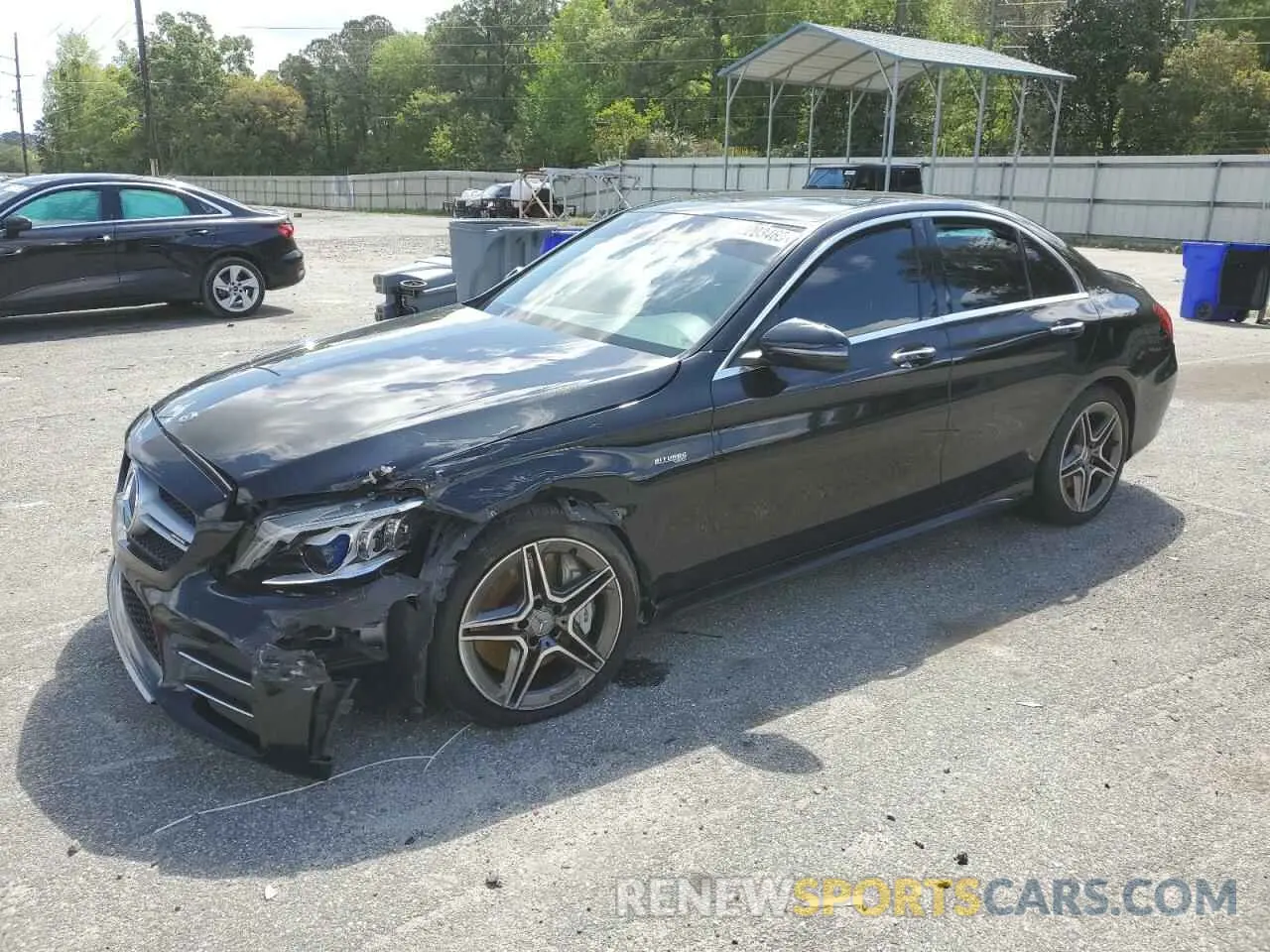 1 Photograph of a damaged car 55SWF6EB5LU331098 MERCEDES-BENZ C-CLASS 2020