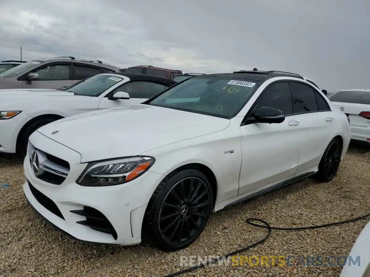 2 Photograph of a damaged car 55SWF6EB6LU329716 MERCEDES-BENZ C-CLASS 2020