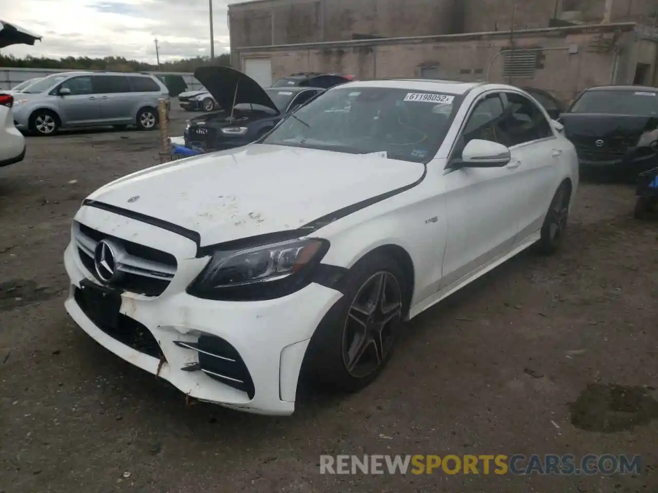 2 Photograph of a damaged car 55SWF6EB7LU333385 MERCEDES-BENZ C-CLASS 2020