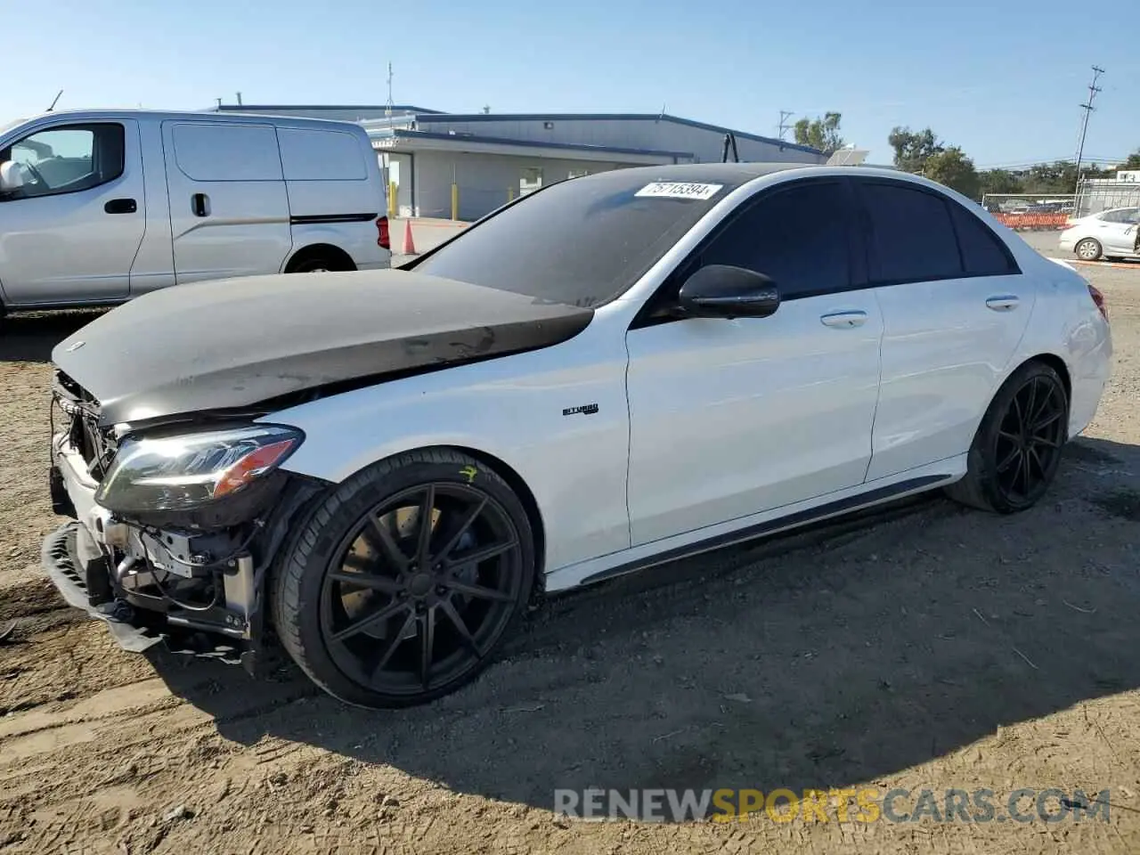 1 Photograph of a damaged car 55SWF6EB8LU323884 MERCEDES-BENZ C-CLASS 2020